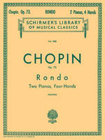 Rondo Op.73, Two Pianos, Four Hands. 2 Copies needed to perform.