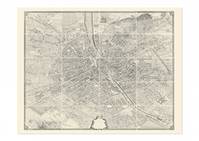 Carte - Plan de Turgot - Géographie nostalgique