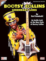 BOOTSY COLLINS LEGENDARY LICKS GUITARE BASSE +CD