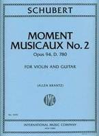 Moment Musicaux No. 2, Op. 94
