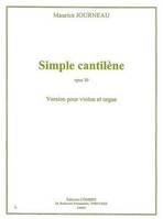 Simple cantilène, Opus 50