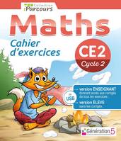 Cahier numérique iParcours Maths CE2, cycle 2, pour l'enseignant