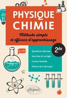 Physique-chimie - Seconde - Méthode simple et efficace d'apprentissage, Questions-réponses, exercices et corrigés, cartes mentales et flashcards à découper