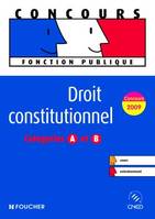 Droit constitutionnel, catégories A et B