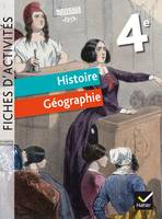 Histoire géographie 4e / fiches d'activités : nouveau programme