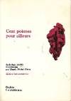 Cent poèmes pour ailleurs (HC), anthologie établie et présentée par Claude Michel Cluny