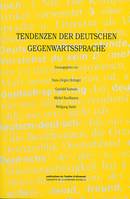 Tendenzen der deutschen Gegenwartssprache