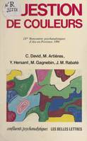 Question de couleurs, IXes rencontres psychanalytiques d'Aix-en-Provence, 1990