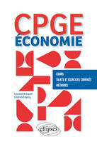 CPGE économie, Cours, sujets et exercices corrigés, méthodes