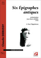 Six Épigraphes antiques (vol. 5), 5. Pour l’Égyptienne