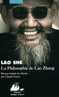La philosophie de Lao Zhang, roman