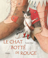 CHAT BOTTE DE ROUGE