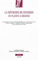 La méthode de division de Platon à Érigène, De platon à érigène