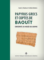 Papyrus grecs et coptes de Baouît, Conservés au musée du louvre