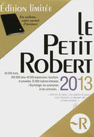 Dictionnaire Le Petit Robert 2013 version fin d'année