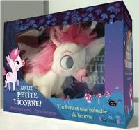 Au lit, petite licorne ! avec peluche