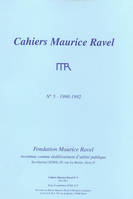 Cahiers Maurice Ravel - numéro 5 1990-1992