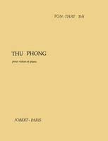 Thu phong, Pour violon et piano