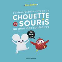 L'extraordinaire voyage de Chouette et Souris au pays des contraires, en pop-up