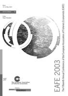 EAFE 2003, The Fifteenth Annual Conference of the European Association of Fisheries Economists (EAFE)