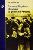 Chronique du ghetto de Varsovie