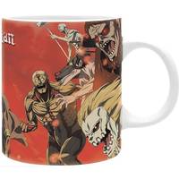 Mug - Scène de bataille - Attaque des Titans