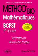 Mathématiques BCPST 1re année, 292 méthodes et 145 exercices corrigés