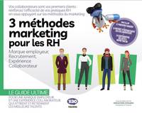 3 méthodes marketing pour les RH - marque employeur, recrutement, expérience collaborateur