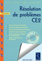 Résolution de problèmes CE2 Disciplines