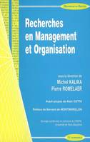 RECHERCHES EN MANAGEMENT ET ORGANISATION