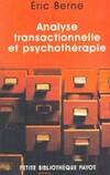 Analyse transactionnelle et psychotérapie