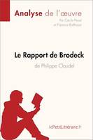 Le Rapport de Brodeck de Philippe Claudel (Analyse de l'oeuvre), Analyse complète et résumé détaillé de l'oeuvre