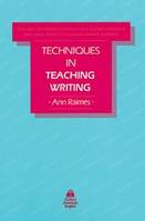 TEACHING TECHNIQUES IN ENGLISH: TECHNIQUES IN TEACHING WRITING