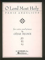 O Lord Most Holy, High Voice in A with Piano