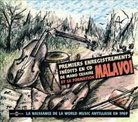 MALAVOI PREMIERS ENREGISTREMENTS 1969 DIRECTION MANO CESAIRE AVEC ALAIN JEAN-MARIE MUSIQUES ANTILLAI