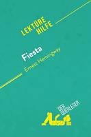 Fiesta von Ernest Hemingway (Lektürehilfe), Detaillierte Zusammenfassung, Personenanalyse und Interpretation