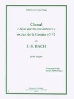 Choral Jésus que ma joie demeure extr. Cantate 147