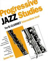 Progressive Jazz Studies For B Flat Clarinet