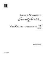 Lieder Orchestrali (4) Op. 22
