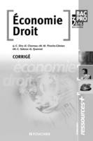 Economie droit, Bac pro 3 ans seconde