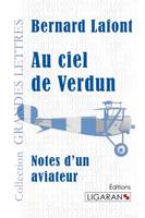 Au ciel de Verdun (grands caractères), Notes d'un aviateur