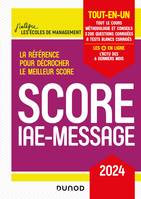 Score IAE-Message - 2024, Tout-en-un