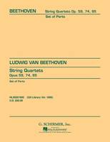 String Quartets Op.59, Op.74 And Op.95, Score and Parts