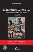 La leçon de Malicornay (Nouvelle édition), Pour une laïcité d'intelligence - Quand la Justice donne raison à un instituteur contre son Ministre