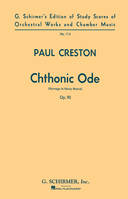 Chthonic Ode, Op. 90 (Homage to Henry Moore), Score