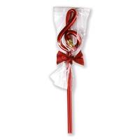 Pencil G-clef red de luxe, Red Giftpackaged