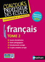 Français - Tome 2 - Epreuve écrite