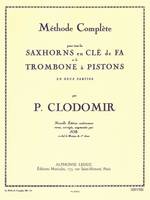 Méthode Complète pour tous les Saxhorns en Clé de, Fa et le Trombone à Pistons