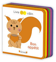 Livre câlin mini feutrine - Bon appétit