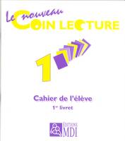 Le Coin lecture 1 - Lot de 10 cahiers n 1 + 1 tableau de bord